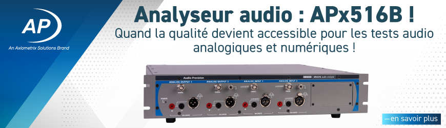 Analyseur audio APx516B